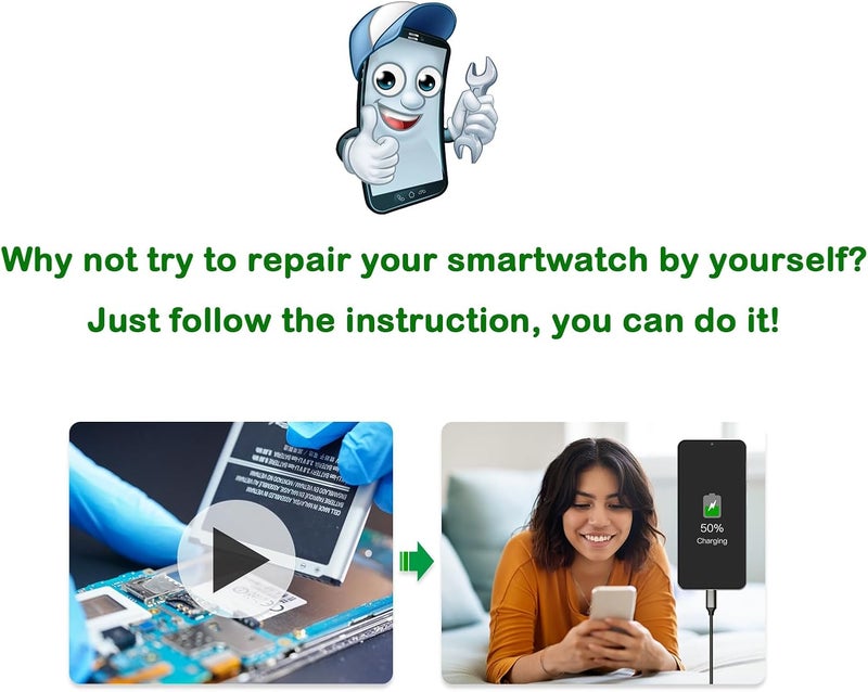 MAXSHARKS Upgraded PC51 Battery Compatible with Motorola Edge Plus 2023 / Moto X40 XT2301, New Li-ion Battery Kit, Includes Repair Tools - Image 4